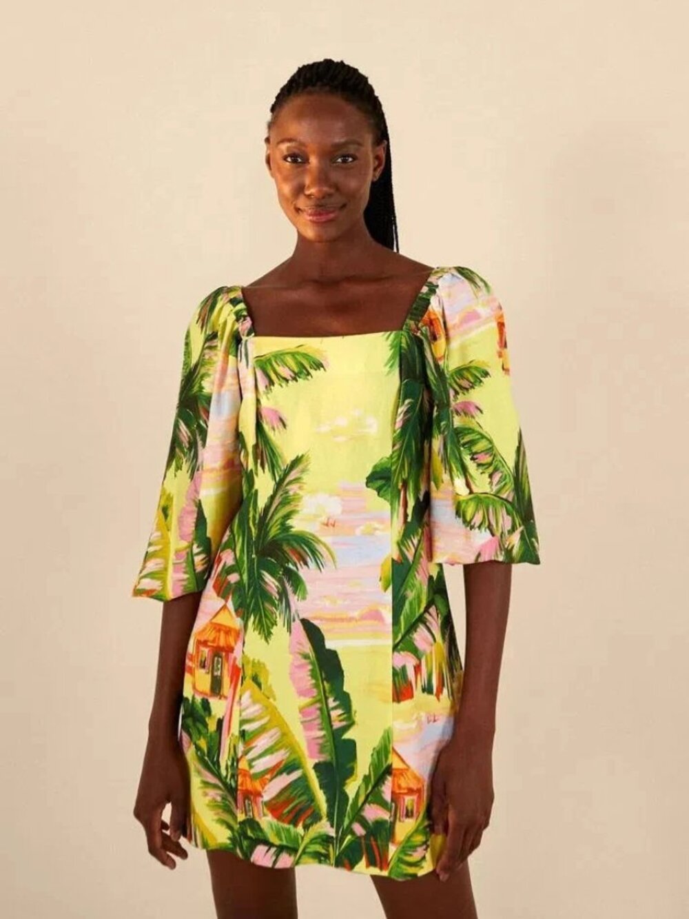 NWT FARM RIO DRESS SIZE MEDIUM PACK 3489
